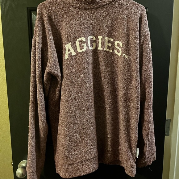 Woolly Threads Texas A&M Aggies Maroon Pullover L - Picture 3 of 4